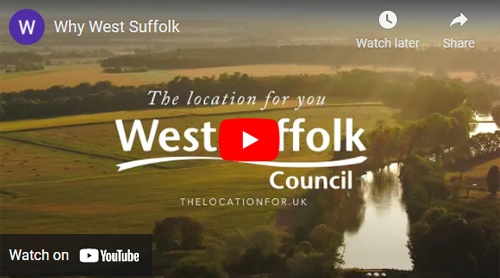 Why West Suffolk - YouTube video Visit YouTube to view the Why West Suffolk video
