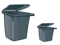 Food bin and caddy
