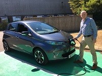 Electric car charging Electric car charging