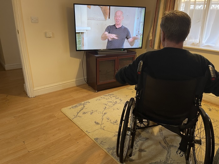 A change in his health led to Peter having to give up his home and his job. He was helped by West Suffolk Council who placed him in temporary accommodation and helped him find a wheelchair accessible home. A change in his health led to Peter having to give up his home and his job. He was helped by West Suffolk Council who placed him in temporary accommodation and helped him find a wheelchair accessible home.