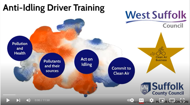 Anti-idling driver training YouTube video Anti-idling driver training YouTube video