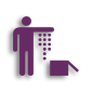 Street trading and pavement licences icon