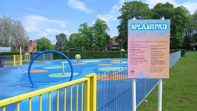 Haverhill Recreation Ground Splash Pad Haverhill Recreation Ground Splash Pad