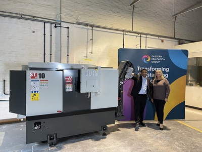 West Suffolk Council grants West Suffolk College £40,678 for computer numerical control (CNC) lathe to support local manufacturing and innovation