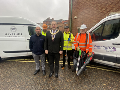 Clean sweep to help West Suffolk thrive in Haverhill