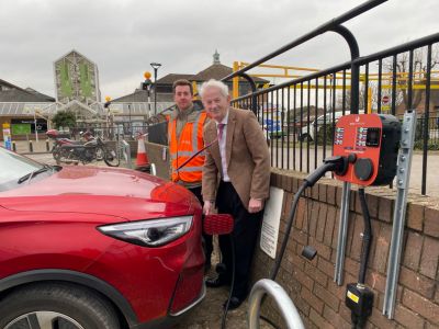 Powering a greener future: New EV chargers bring renewable energy to West Suffolk towns