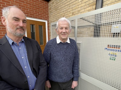Energy efficiency improvements to homeless accommodation