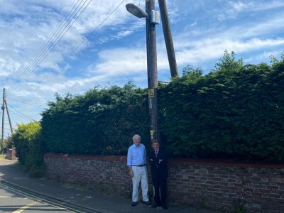 West Suffolk street lights step towards sustainability