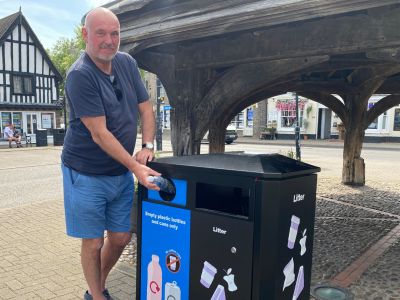 West Suffolk celebrates one year of ‘Recycling-on-the-Go’ success