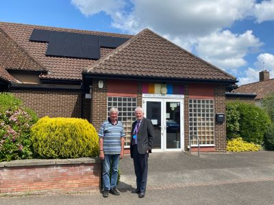 Council grant helps local community centre cut costs with solar panel installation