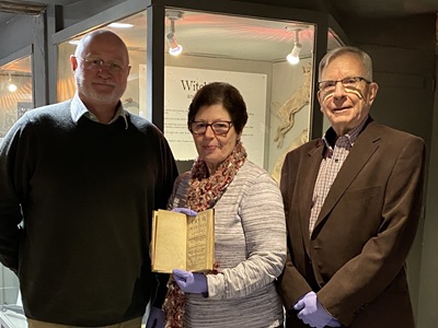 Rare account of town witch trial to go in display thanks to two charities