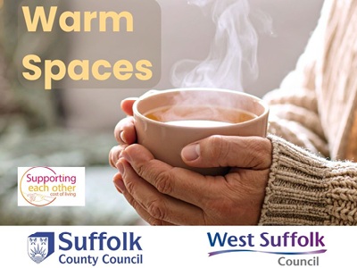 Warm spaces and additional support for West Suffolk residents this winter