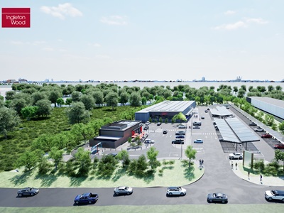 Supermarket and drive-through announced for former waste site